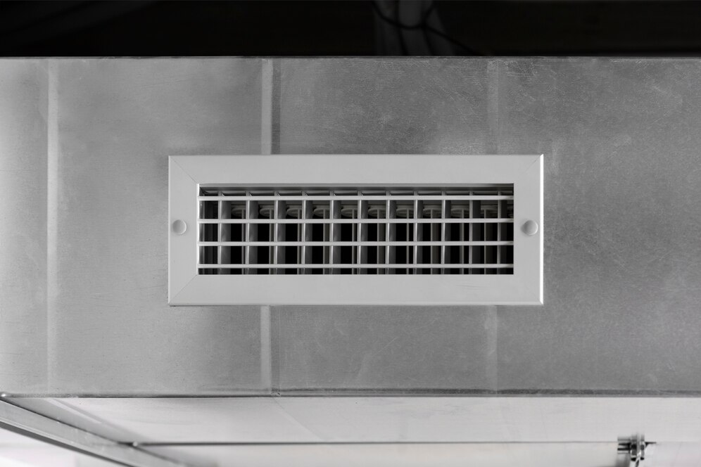 HVAC air supply vent for heating and cooling systems