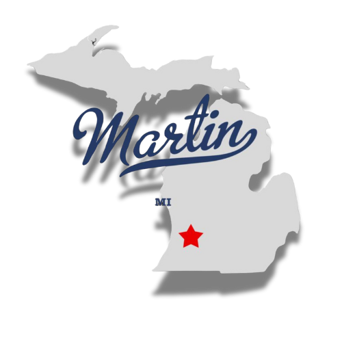 Martin Map Graphic