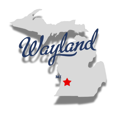Wayland Graphic Map